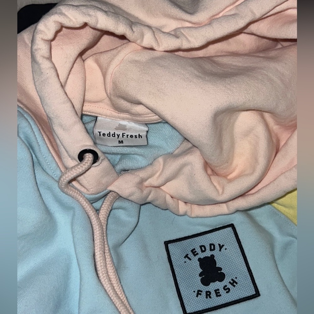Teddy Fresh Color Block Hoodie - Picture 2 of 4
